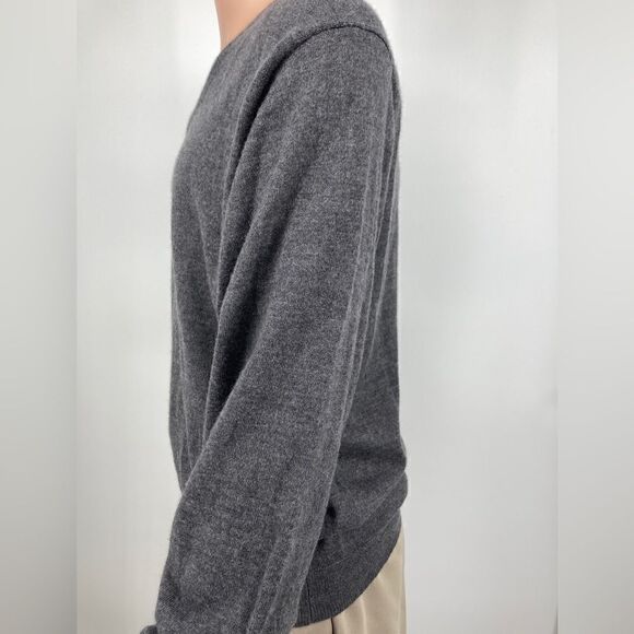 Jos.A.Bank Signature Collection 100% Merino Wool Charcoal Pullover Sz XL - Picture 4 of 7